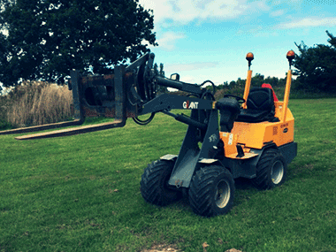 palleløfter til leje, læssemaskine - giant d262s